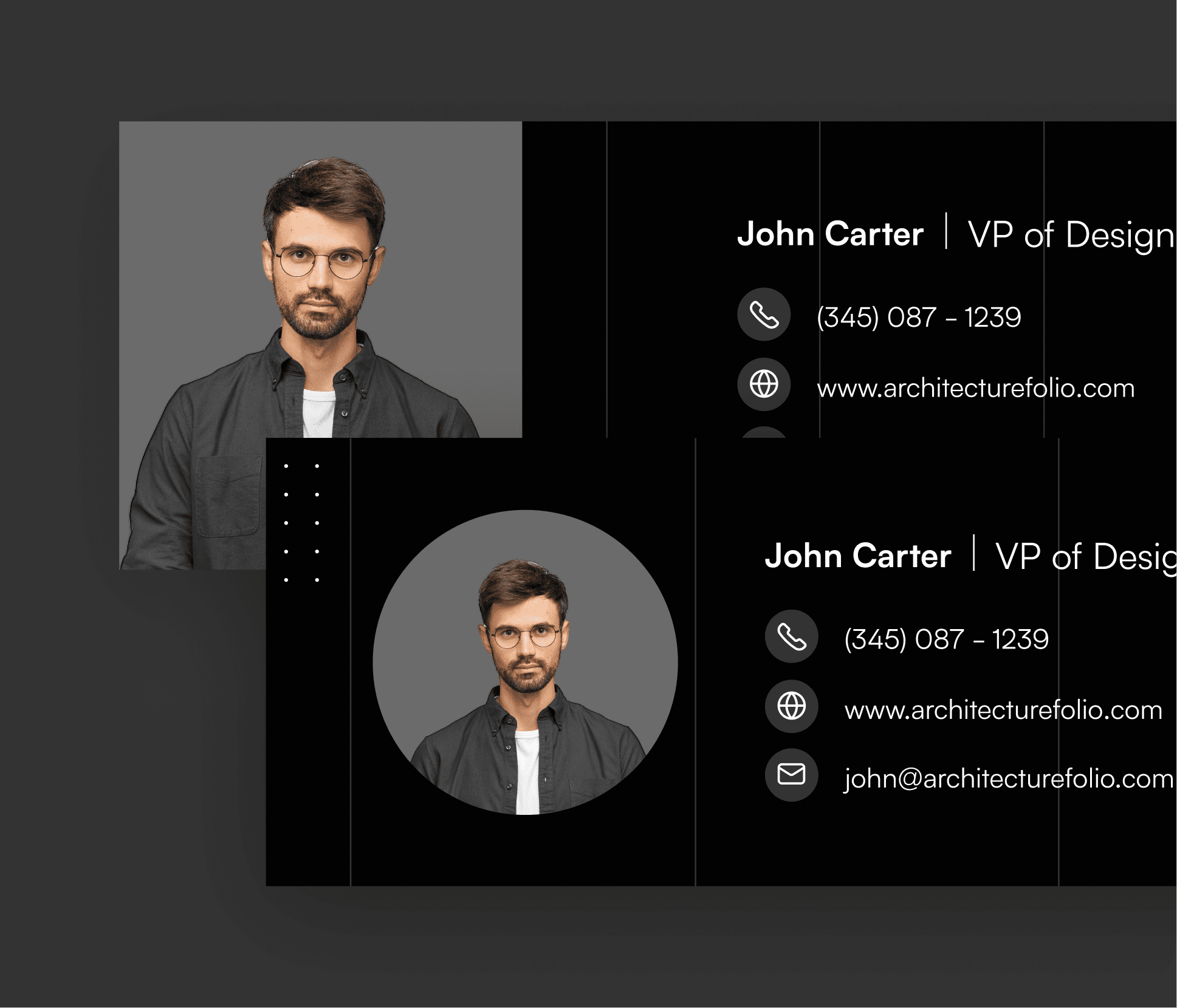 Architecture X - Email Signature - Architecture Webflow Template