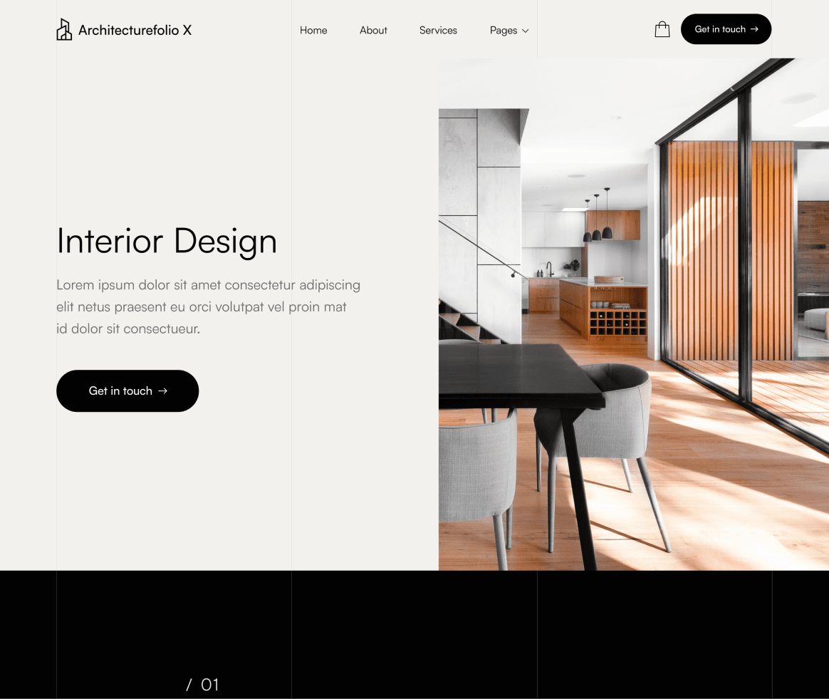 Architecture X - Service Single page - Architecture Webflow Template